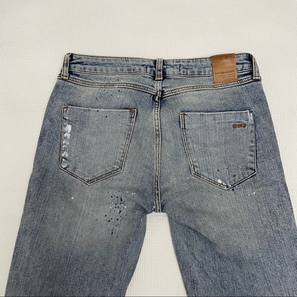 Mid Rise Skinny Paint Splattered Jeans 🎨 - Picture 5 of 7